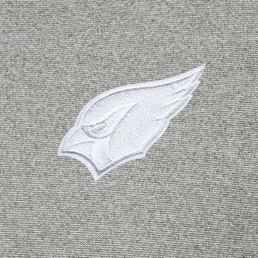 Arizona Cardinals Antigua Subtle Quarter-Zip Jacket Heather Gray