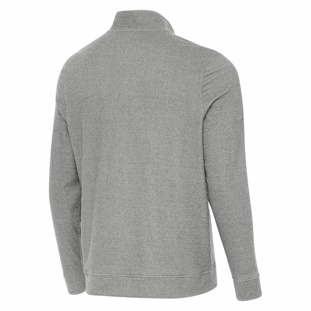 Jacksonville Jaguars Antigua Subtle Quarter-Zip Jacket Heather Gray