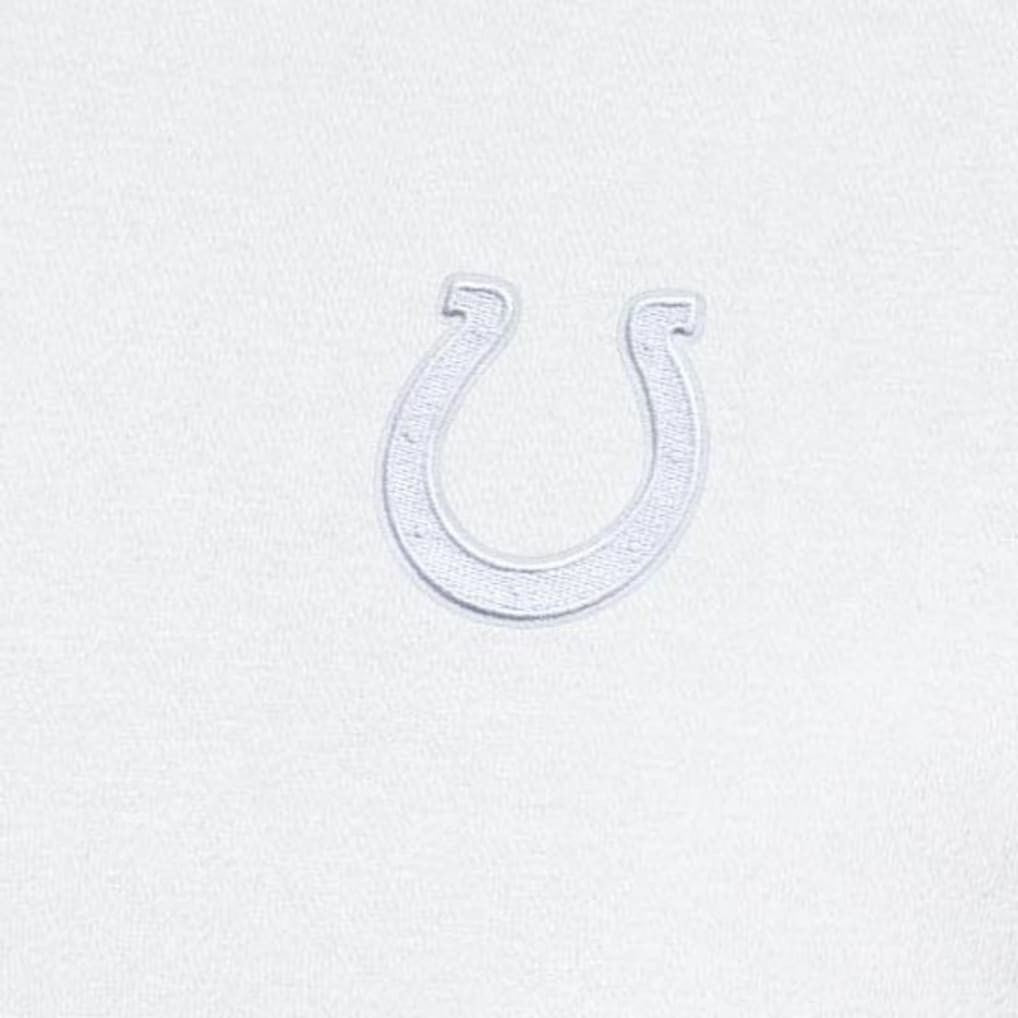 Indianapolis Colts Antigua Victory Quarter-Zip Top White