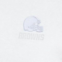 Cleveland Browns Antigua Victory Quarter-Zip Top White