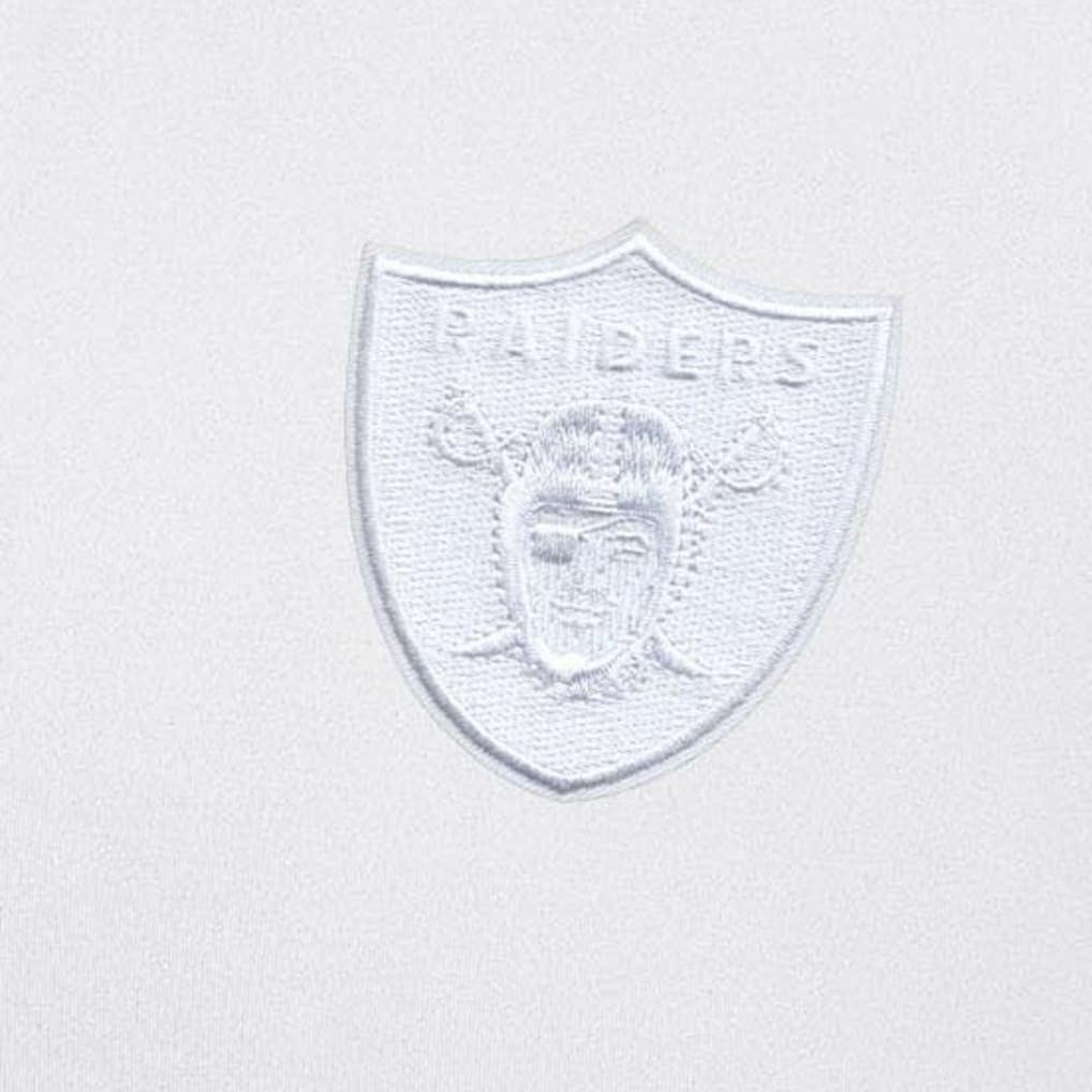 Las Vegas Raiders Antigua Generation Quarter-Zip Top White