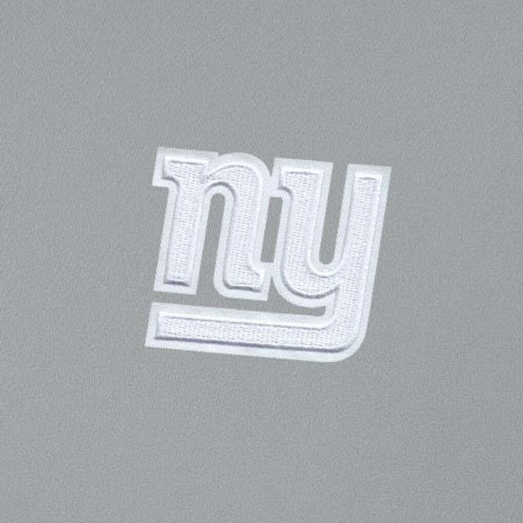 New York Giants Antigua Intent Quarter-Zip Top Gray