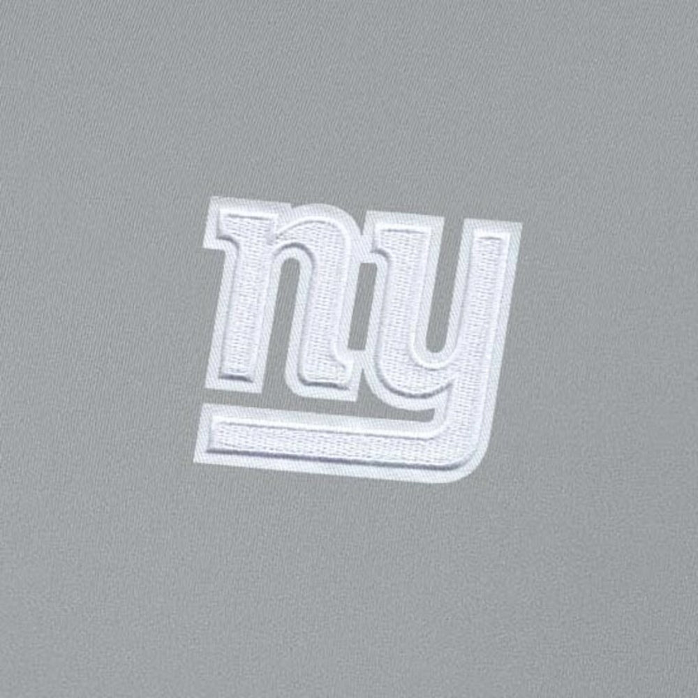 New York Giants Antigua Intent Quarter-Zip Top Gray