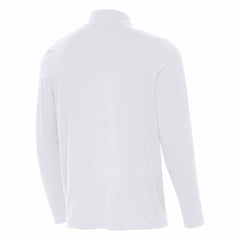 Buffalo Bills Antigua Intent Quarter-Zip Top White
