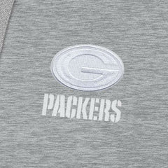 Green Bay Packers Antigua Victory Pullover Hoodie Heather Gray