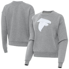 Atlanta Falcons Antigua Women's Victory Pullover Sweatshirt Heather Gray