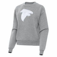 Atlanta Falcons Antigua Women's Victory Pullover Sweatshirt Heather Gray