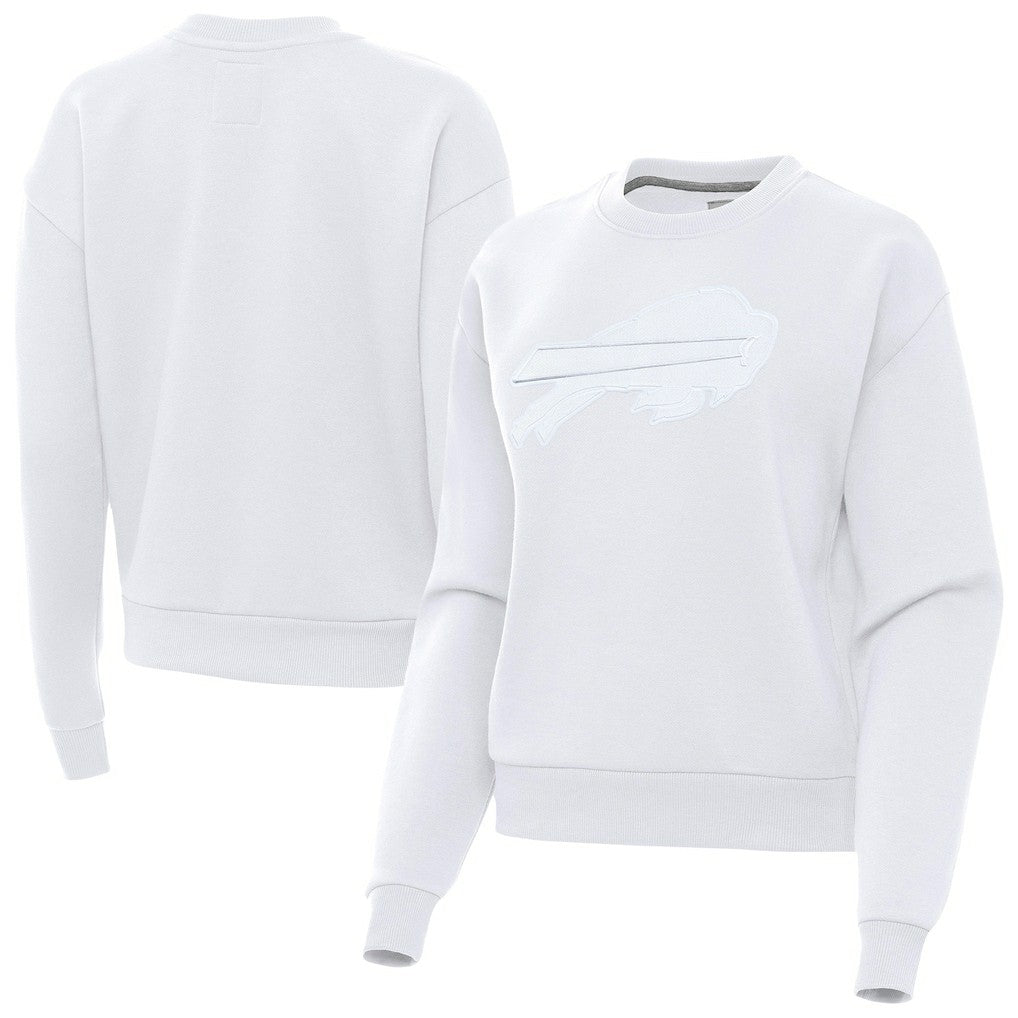Buffalo Bills Antigua Women's Victory Pullover Sweatshirt White