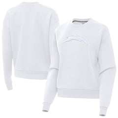 Los Angeles Chargers Antigua Women's Victory Pullover Sweatshirt White