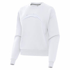 Los Angeles Chargers Antigua Women's Victory Pullover Sweatshirt White