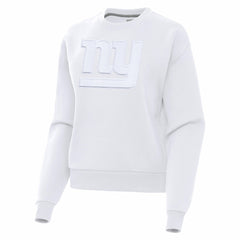 New York Giants Antigua Women's Victory Pullover Sweatshirt White