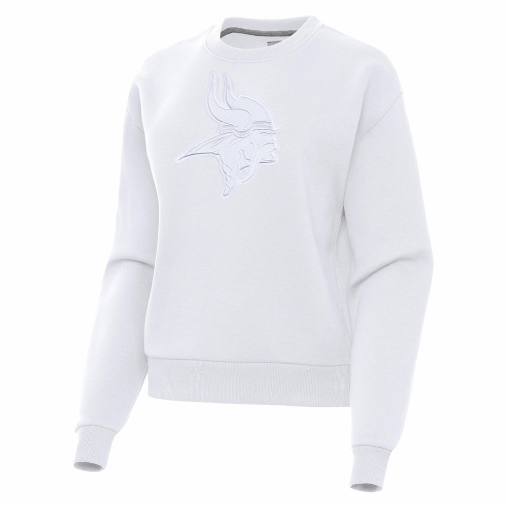 Minnesota Vikings Antigua Women's Victory Pullover Sweatshirt White