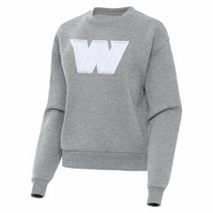 Washington Commanders Antigua Women's Victory Pullover Sweatshirt Heather Gray