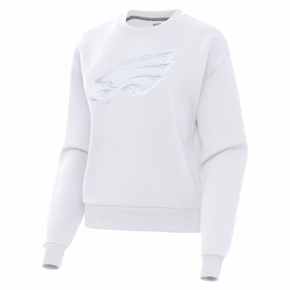 Philadelphia Eagles Antigua Women's Victory Pullover Sweatshirt White