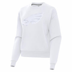 Philadelphia Eagles Antigua Women's Victory Pullover Sweatshirt White