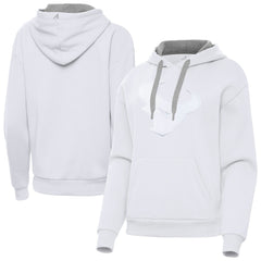 Houston Texans Antigua Women's Victory Pullover Hoodie White