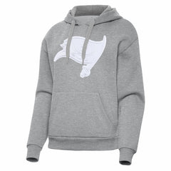 Tampa Bay Buccaneers Antigua Women's Victory Pullover Hoodie Heather Gray
