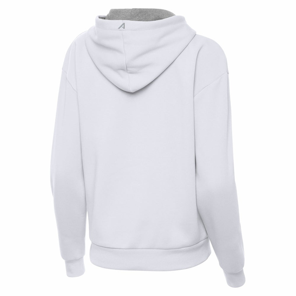 Chicago Bears Antigua Women's Victory Pullover Hoodie White