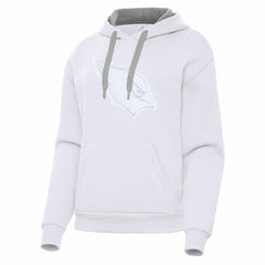 Arizona Cardinals Antigua Women's Victory Pullover Hoodie White