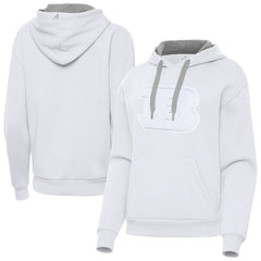 Cincinnati Bengals Antigua Women's Victory Pullover Hoodie White