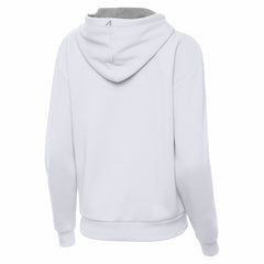 Cleveland Browns Antigua Women's Victory Pullover Hoodie White