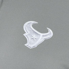 Houston Texans Antigua Women's Reprocess Quarter-Zip Top Gray