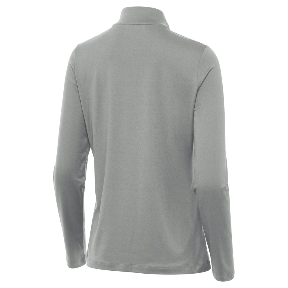 Tampa Bay Buccaneers Antigua Women's Reprocess Quarter-Zip Top Gray