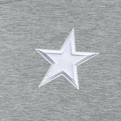 Dallas Cowboys Antigua Women's Victory Crew Pullover Sweatshirt Heather Gray