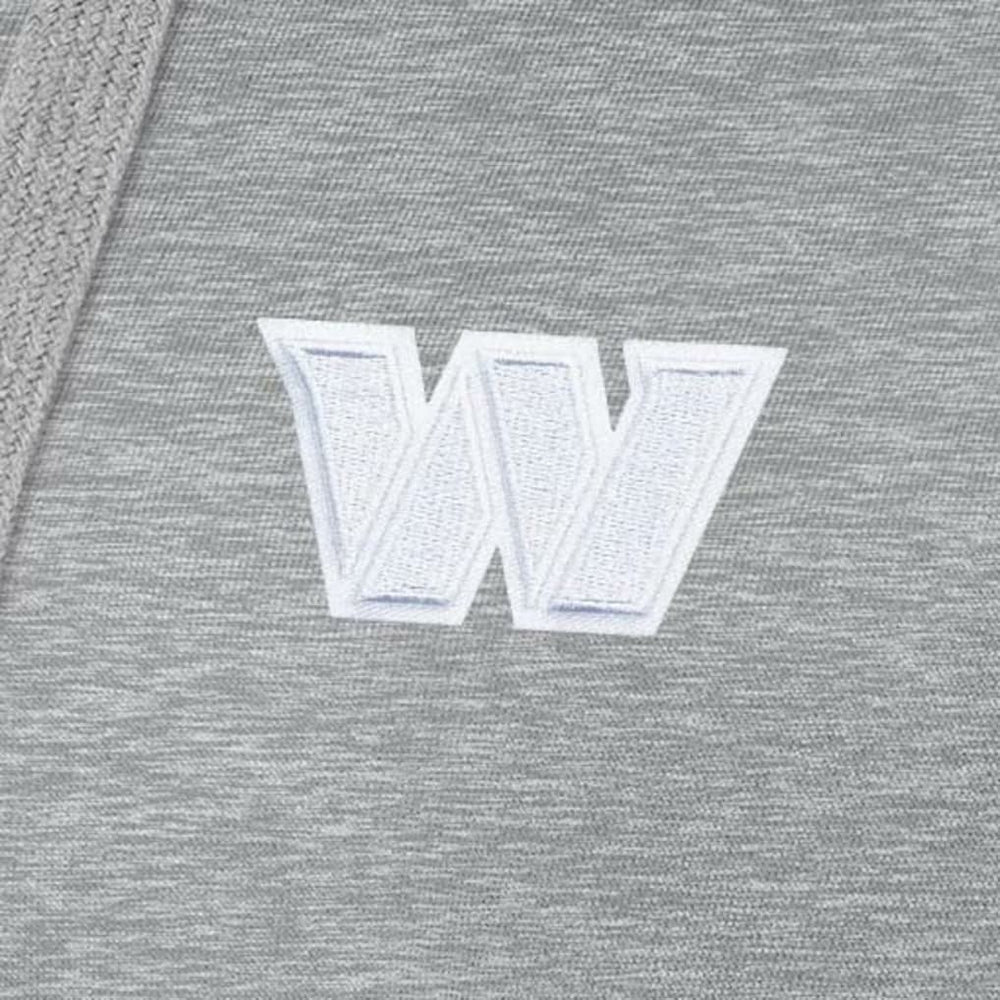Washington Commanders Antigua Women's Victory Pullover Hoodie Heather Gray