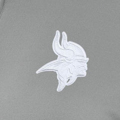 Minnesota Vikings Antigua Women's Reprocess Quarter-Zip Top Gray