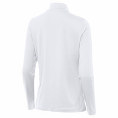 Philadelphia Eagles Antigua Women's Reprocess Quarter-Zip Top White