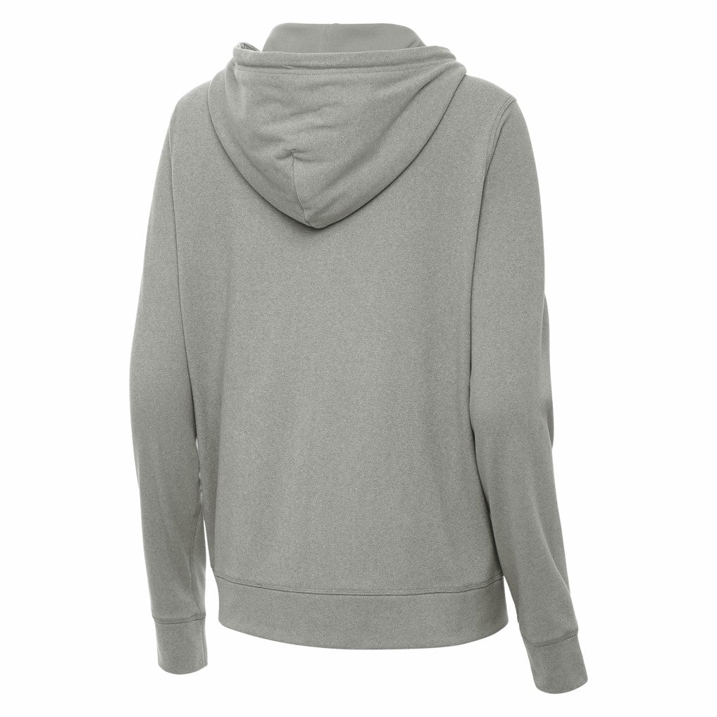 Cincinnati Bengals Antigua Women's Seeker Full-Zip Hoodie Jacket Heather Gray