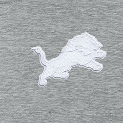 Detroit Lions Antigua Women's Victory Crew Pullover Sweatshirt Heather Gray