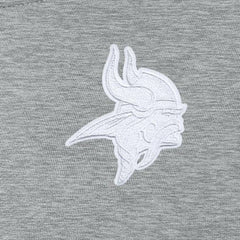 Minnesota Vikings Antigua Women's Victory Crew Pullover Sweatshirt Heather Gray
