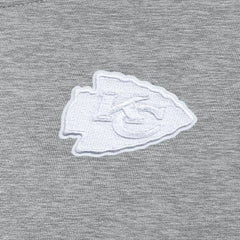Kansas City Chiefs Antigua Women's Victory Crew Pullover Sweatshirt Heather Gray