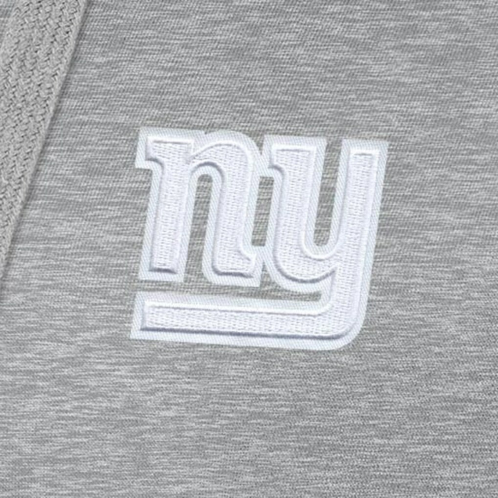 New York Giants Antigua Women's Victory Pullover Hoodie Heather Gray