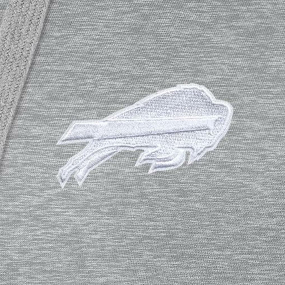 Buffalo Bills Antigua Women's Victory Pullover Hoodie Heather Gray
