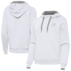 Green Bay Packers Antigua Women's Victory Pullover Hoodie White