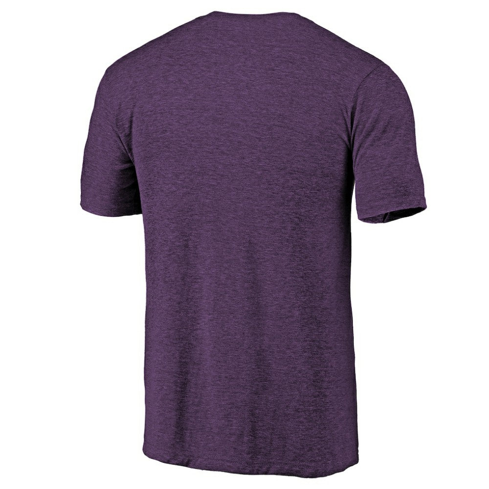 Arizona Diamondbacks Purple Cooperstown Official Logo Tri-Blend T-Shirt T-shirts
