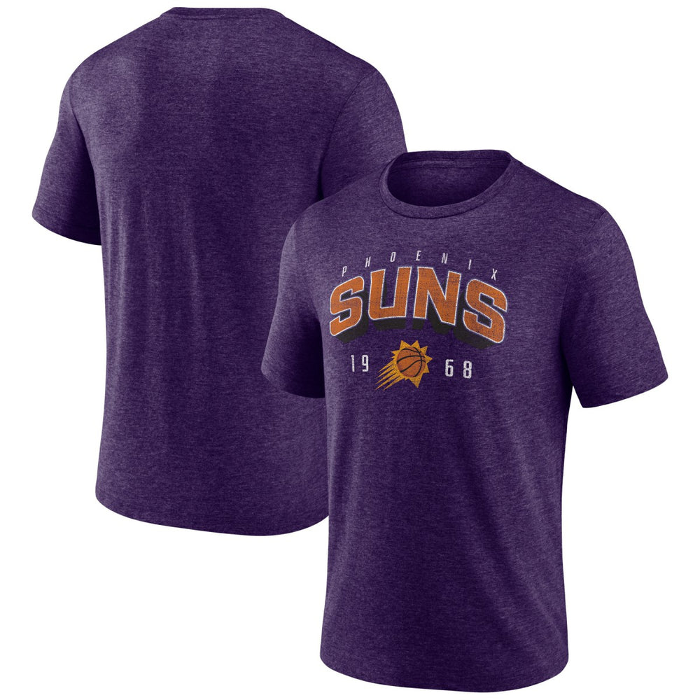 Phoenix Suns Purple Backboard Tri-Blend T-Shirt