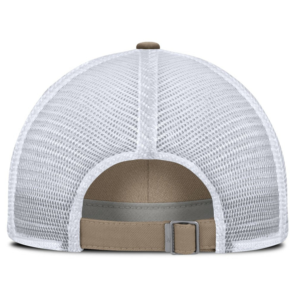 Houston Astros Nike Unisex Mother's Day Club Trucker Adjustable Hat - Khaki/White Hats