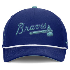 Atlanta Braves Nike Father's Day Rise Adjustable Hat - Royal Hats