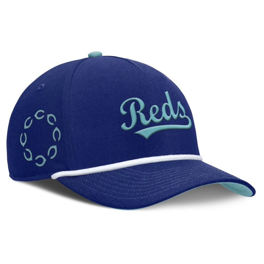 Cincinnati Reds Nike Father's Day Rise Adjustable Hat - Royal Hats