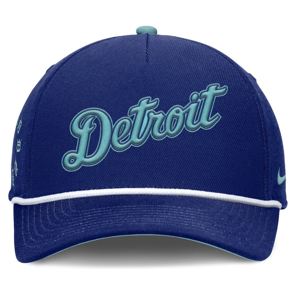 Detroit Tigers Nike Father's Day Rise Adjustable Hat - Royal Hats