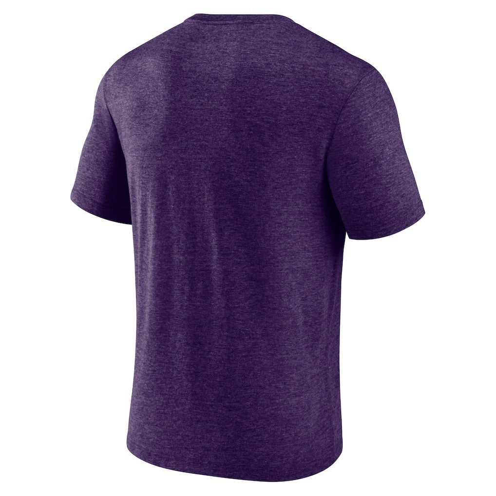 Minnesota Vikings Purple Homtown Old Fashioned Tri-Blend T-Shirt