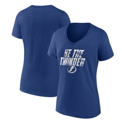 NHL Tampa Bay Lightning Women's Represent T-Shirt - Blue