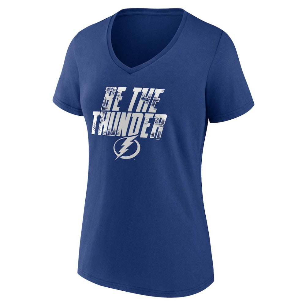 NHL Tampa Bay Lightning Women's Represent T-Shirt - Blue