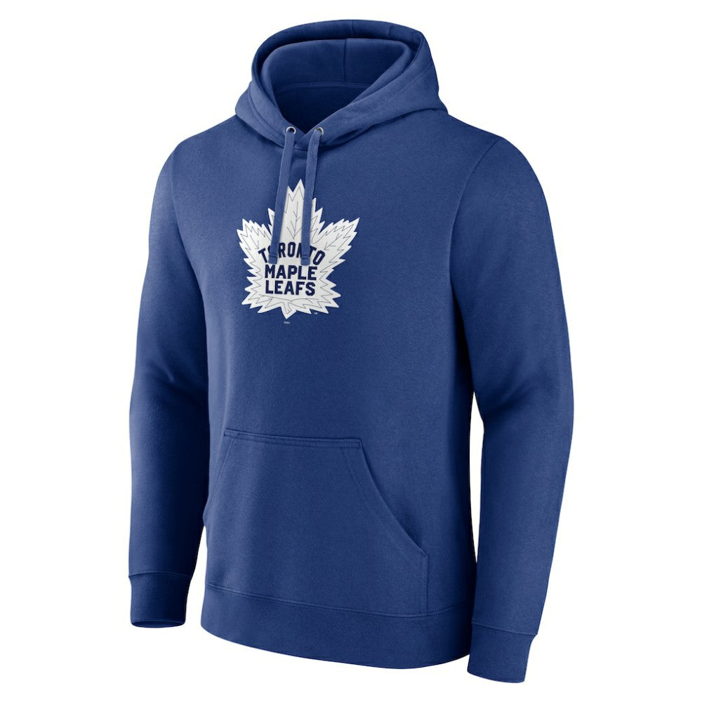 NHL Toronto Maple Leafs Blue Primary Logo Pullover Hoodie
