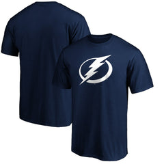 NHL Tampa Bay Lightning Navy Primary Logo T-Shirt