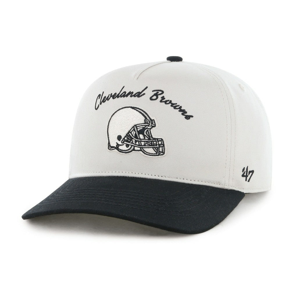 Cleveland Browns '47 Safe Bet Stable Hitch Adjustable Hat Cream/Black
